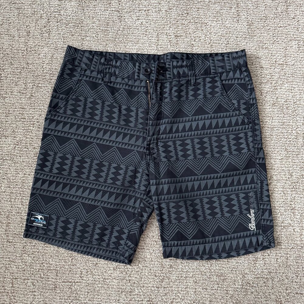Bombora Break Board Shorts - Size 34 in Like-New Condition